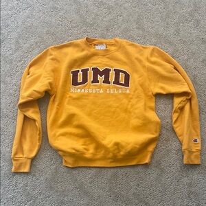 UMD University of Minnesota Duluth Champion Crewneck